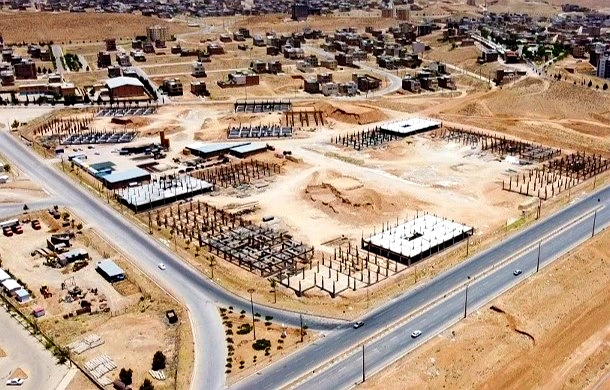 مشروع 500 وحدة سكنية في صدرا (شيراز)